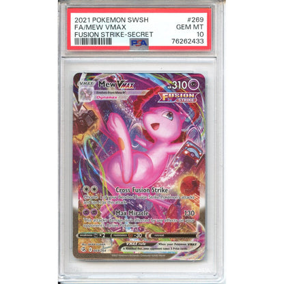 Pokemon Graded: Mew Vmax PSA 10