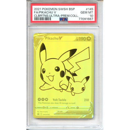 Pokemon Graded: Pikachu V PSA 10