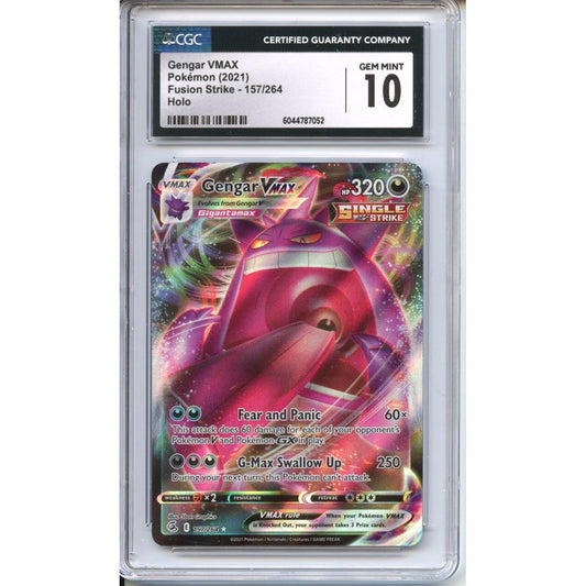 Pokemon Graded: Gengar Vmax CGC 10