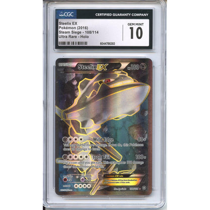 Pokemon Graded: Steelix EX CGC 10