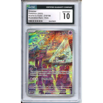 Pokemon Graded: Drowzee CGC 10