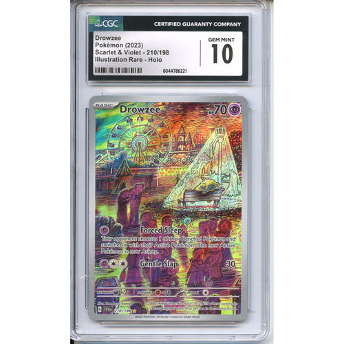 Pokemon Graded: Drowzee CGC 10