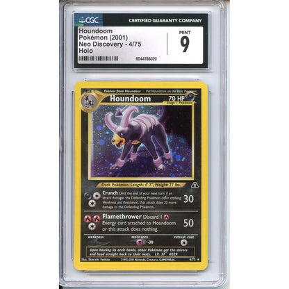 Pokemon Graded: Houndoom CGC 9