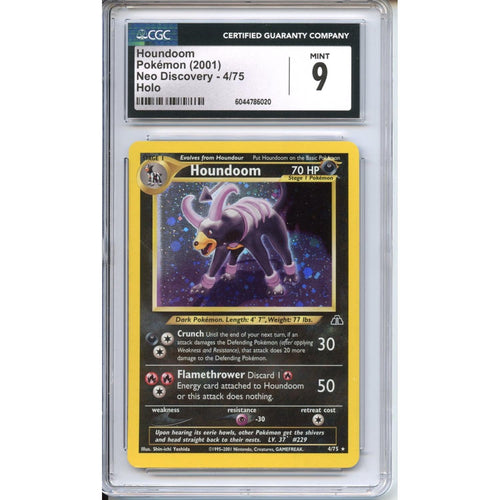 Pokemon Graded: Houndoom CGC 9