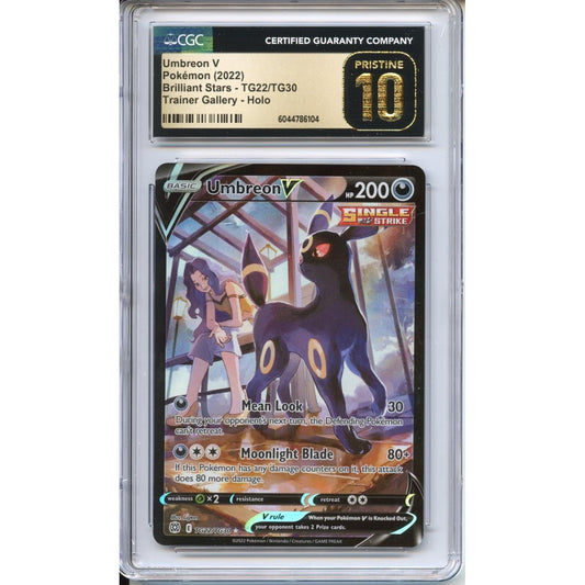 Pokemon Graded: Umbreon V CGC 10