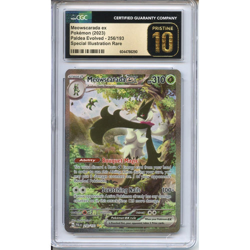 Pokemon Graded: Meowscarada ex CGC 10