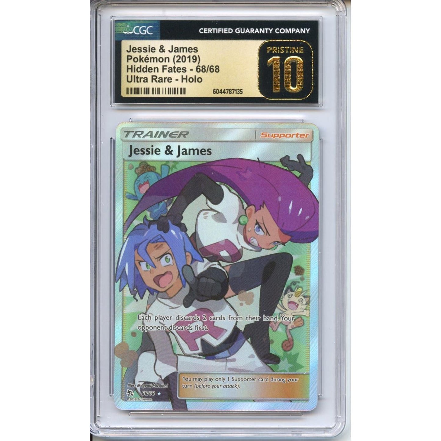 Pokemon Graded: Jesse & James CGC 10