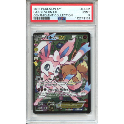 Pokemon Graded: Sylveon EX PSA 9