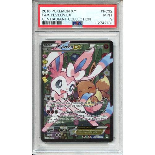 Pokemon Graded: Sylveon EX PSA 9