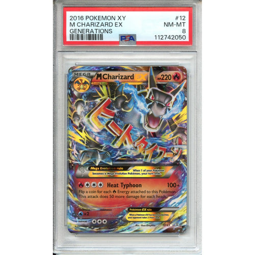 Pokemon Graded: M Charizard EX PSA 8