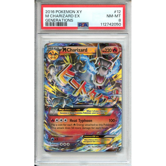 Pokemon Graded: M Charizard EX PSA 8