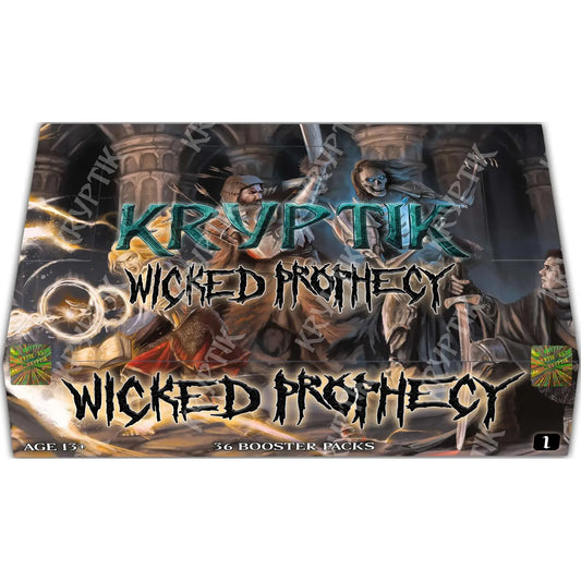 Kryptik TCG: Wicked Prophecy- Booster Box Display