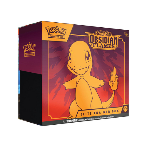 Pokemon Scarlet and Violet Obsidian Flames Elite Trainer Box