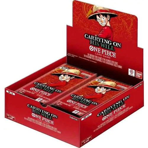 One Piece Tcg: Carrying On His Will Booster Box (Op-13)