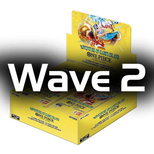 One Piece Card Game: Adventure on Kami's Island (OP-15) WAVE 2 Booster Box (Ships by April 30th)