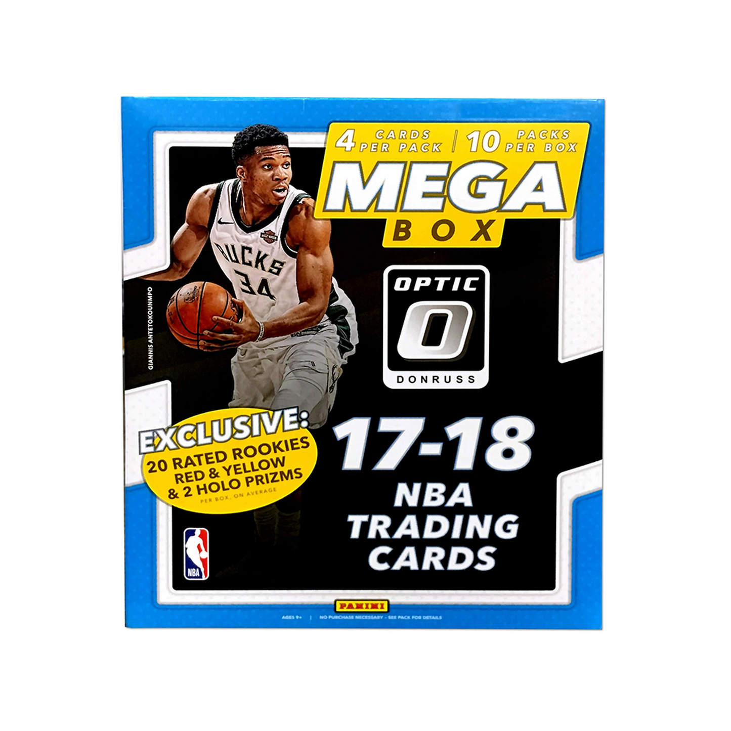 2017-18 Panini NBA Basketball Donruss Optic Mega Box