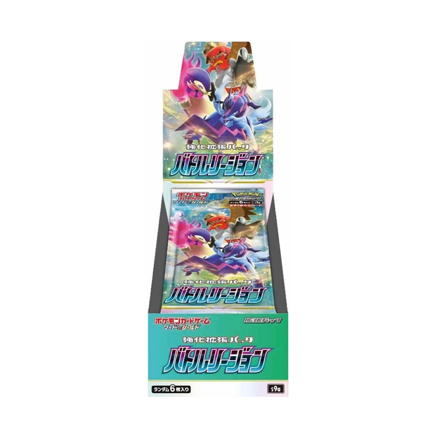 Pokemon Japanese Booster Box Battle Region (S9a)