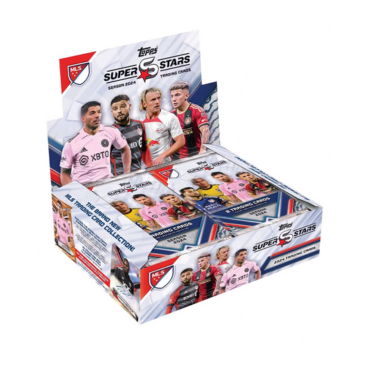 2024 Topps Superstars MLS Major League Soccer Hobby Box
