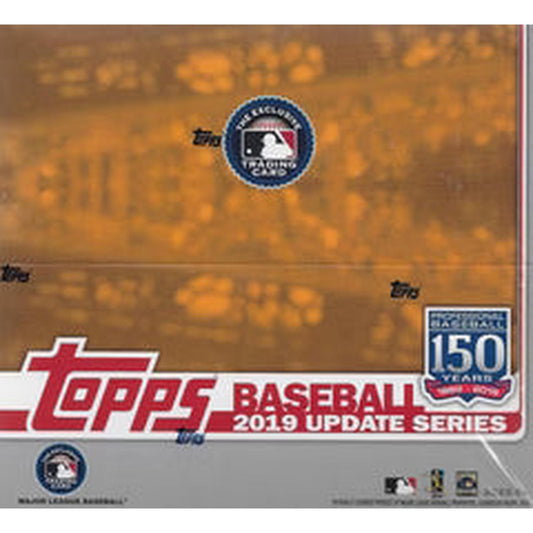 2019 Topps Update Series Baseball Retail Box
