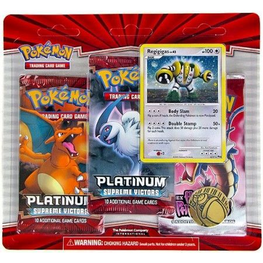 Holon Phantoms/Supreme Victors 3 Pack Blister - Regigigas